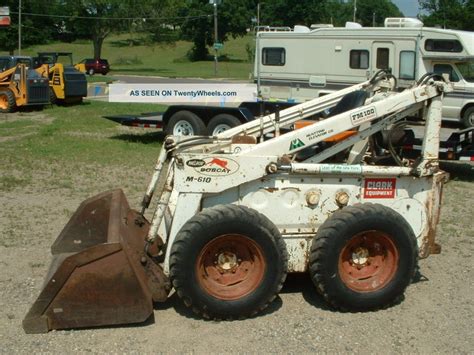 clark 610 bobcat skid steer|bobcat 610 loader specs.